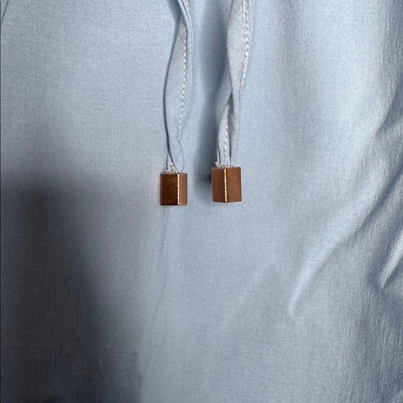 Pomander Place Baby Blue Robbie Dress long sleeve lace up strappy Scandi girl - Picture 4 of 8